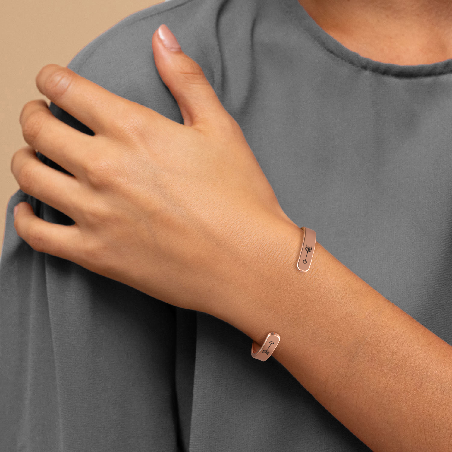 Remember Who You Are and Straighten Your Crown Cuff Bracelet